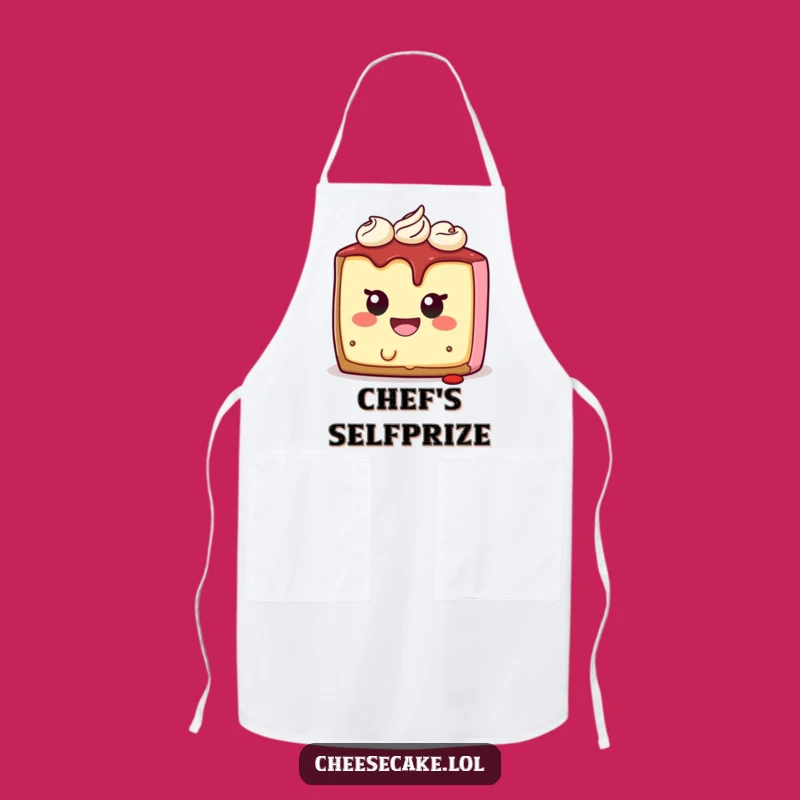 Funny Cheesecake Apron: Serve Up Laughs with This Hilarious Dessert Design