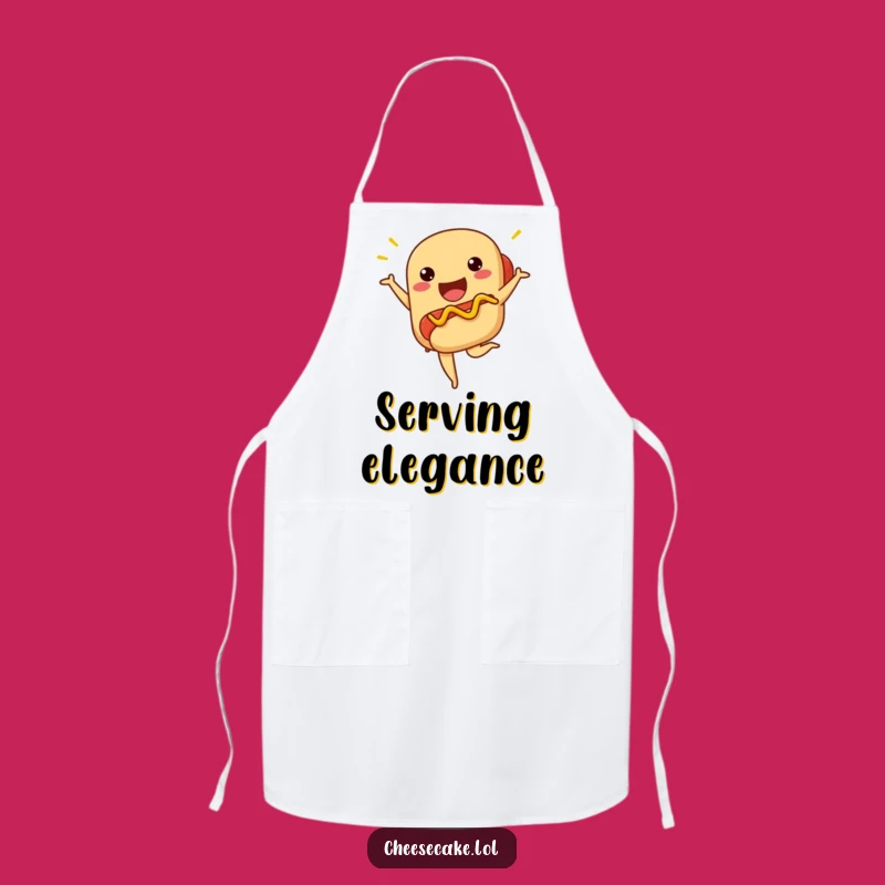 Funny Ballet Hot Dog Apron - Cook with Flair