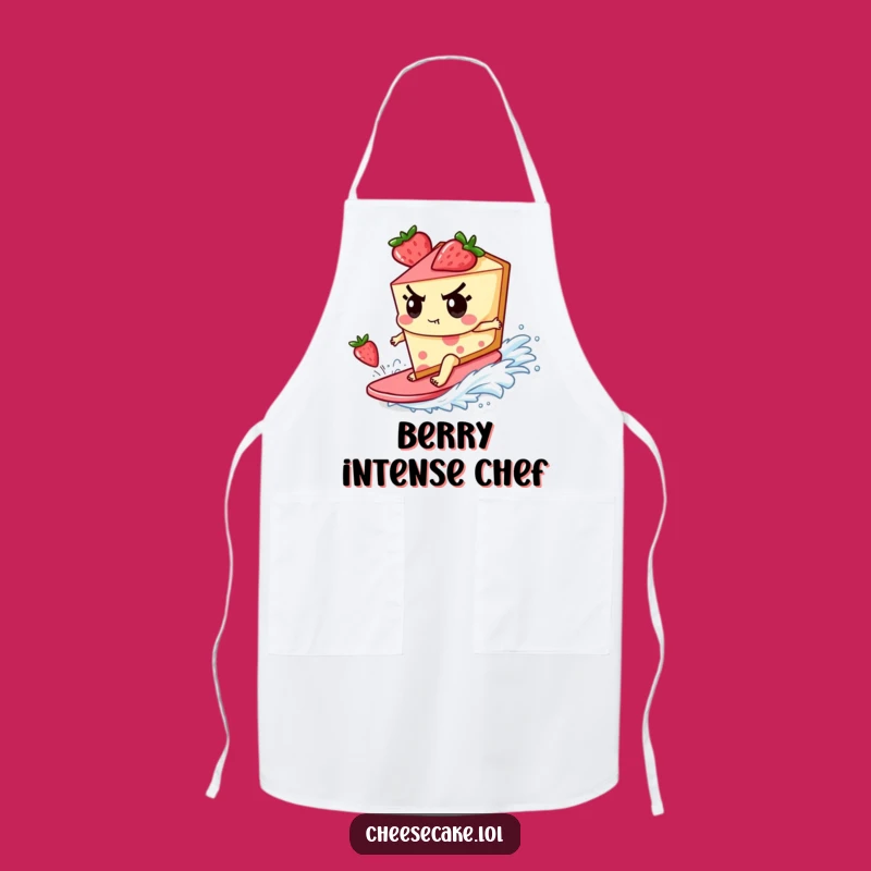 Funny Cooking Apron - Cheesecake Surfer for Delicious Kitchen Adventures