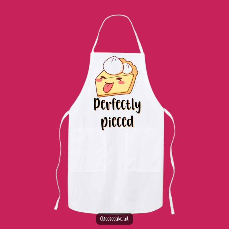 Funny Pie Wink Tongue Out Apron - Cook with a Wink and a Smile