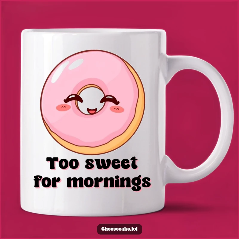 Funny Giggling Donut Mug - Hilarious Sweet Treat Gift Idea