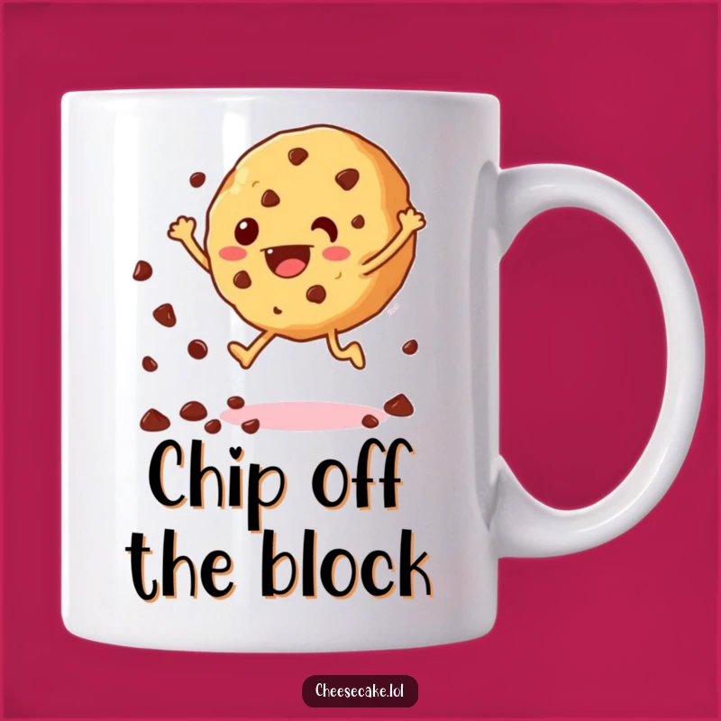 Funny Jumping Cookie Mug: Start Your Day with This Sweet & Funny Gift!