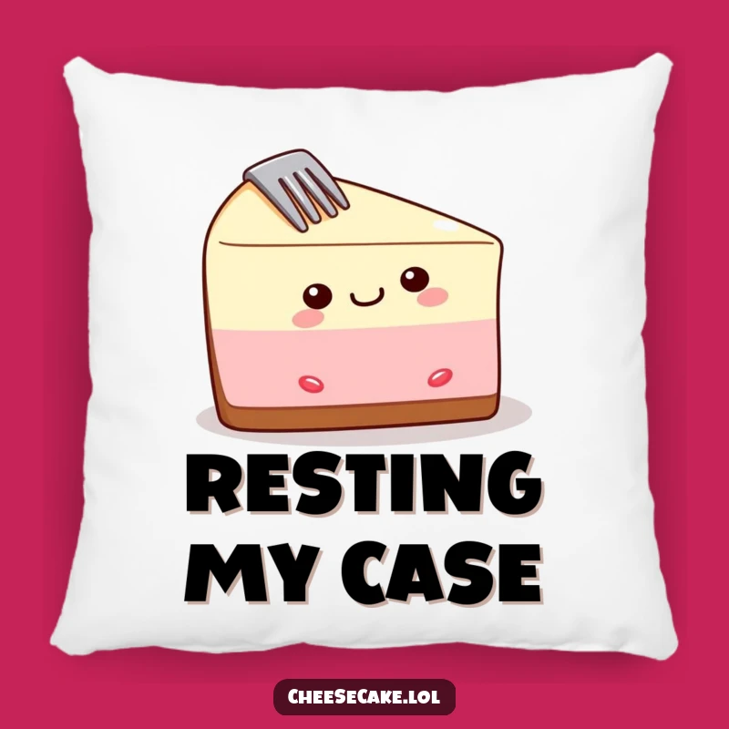 Funny Cheesecake Pillow: Cozy Comfort with a Hilarious Dessert Surprise