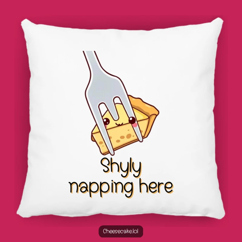 Funny Shy Pie Pillow: Liven Up Your Space with Gentle, Comfy Decor