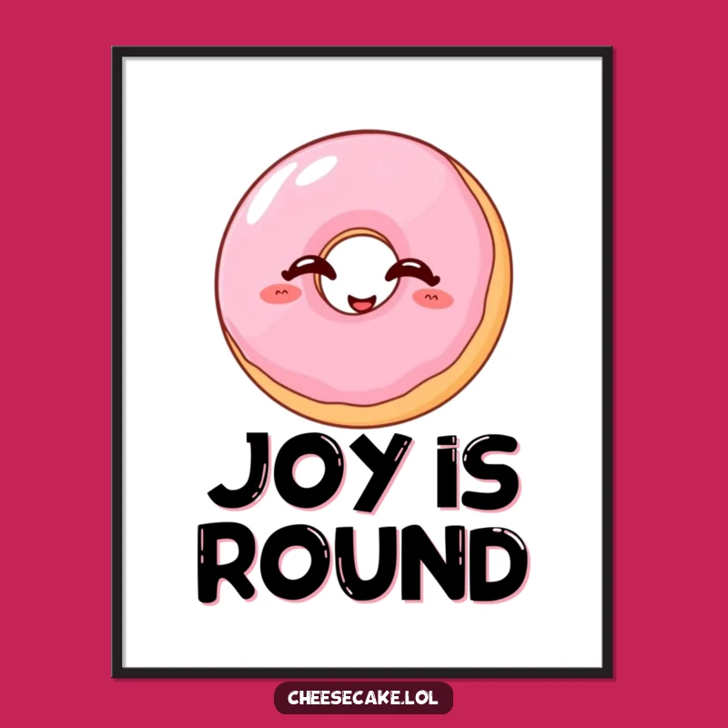 Funny Giggling Donut Digital Art - Instant Sweetness Download