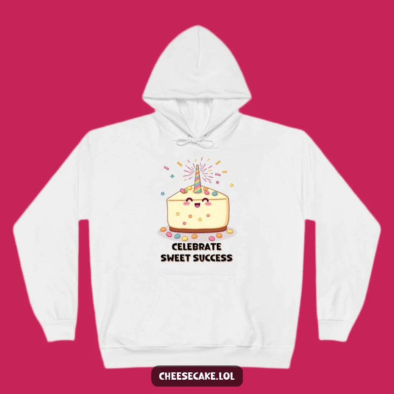 Cozy Funny Cheesecake Party Hoodie: Celebrate In Comfort With Candy Showers, The Must-Have Funny Gift