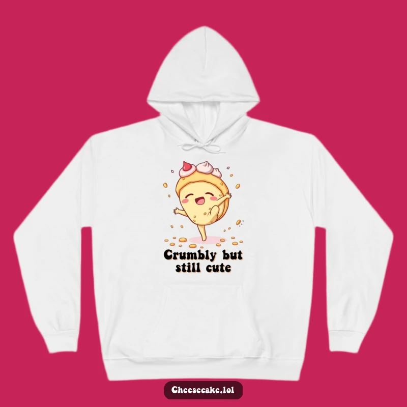 Funny Cheesecake Cartwheel Hoodie: Cozy Up with a Hilarious Dessert Mishap