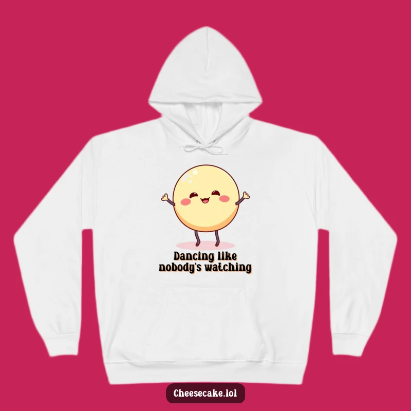 Funny Cheesecake Hoodie - Dancing Dessert Jig Gift for Treat Lovers