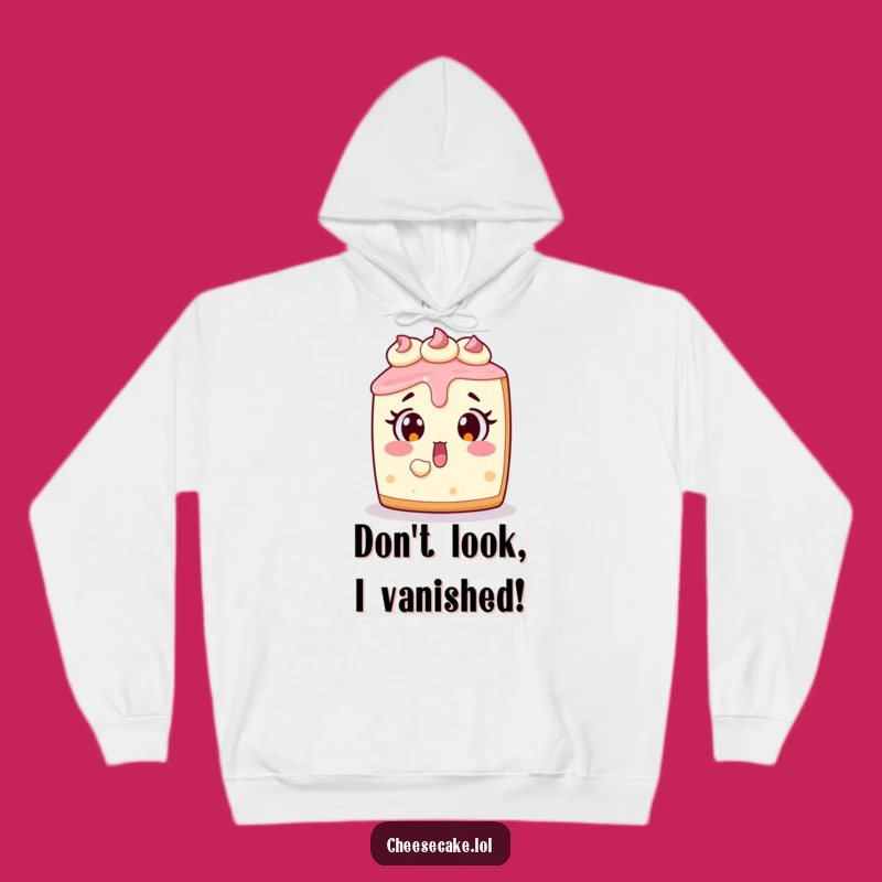Funny Cheesecake Hoodie: Cozy Surprised Dessert Wear for Chill Vibes