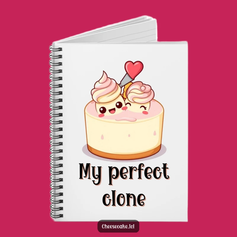Funny Cheesecake Frosting Notebook: Jot Down Baking Ideas Gift
