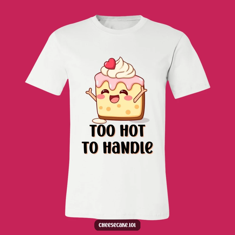 Funny Silly Pose Cheesecake T-Shirt: Wear Your Delight with This Hilarious Tee