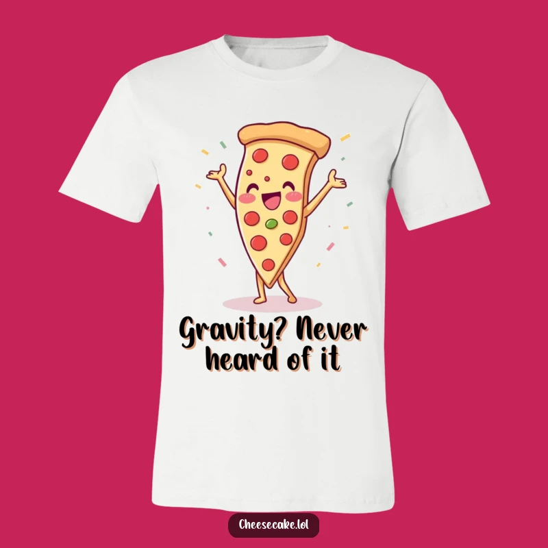 Funny Pizza Handstand T-Shirt: Embrace Your Inner Comedian with This Joyful Design