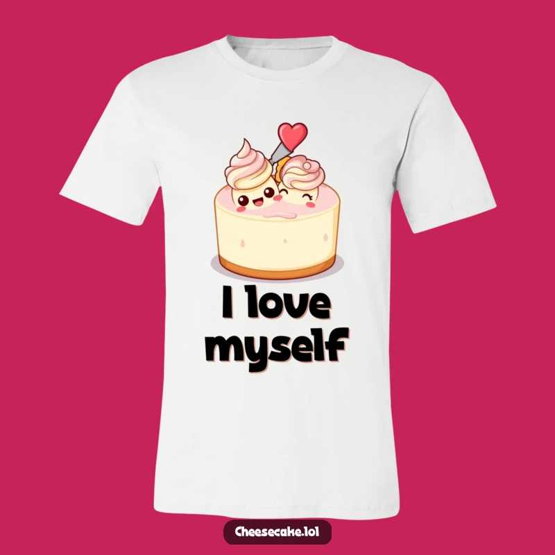 Funny Cheesecake Frosting T-Shirt: Sweet Baker Dessert Tee