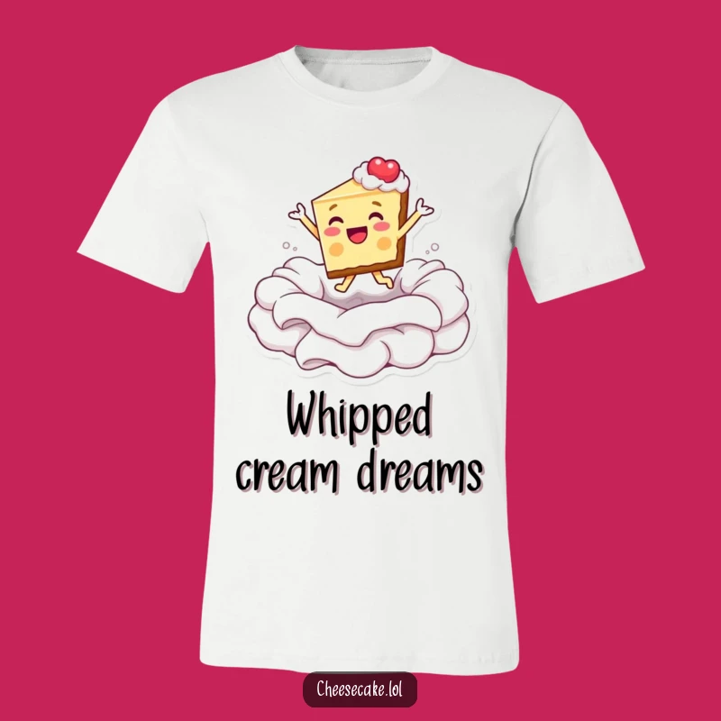 Funny Cheesecake Dive T-Shirt: Wear Your Joyful Dessert Moment