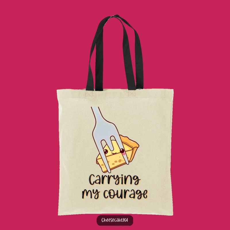 Funny Shy Pie Tote Bag: Carry Your Essentials with Adorable Charm
